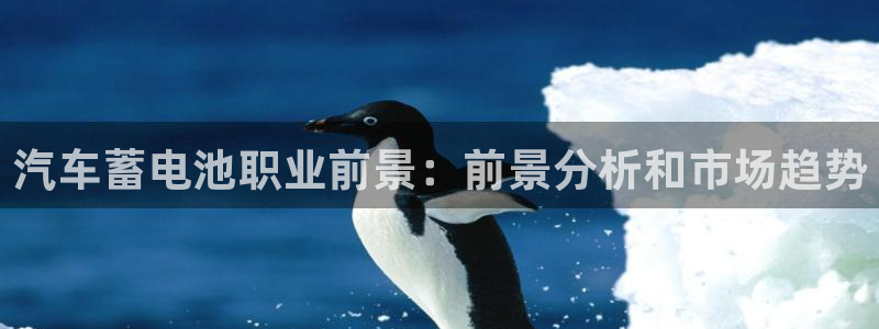 优发国际登录r8：汽车蓄电池职业前景：前景分析和市场趋势