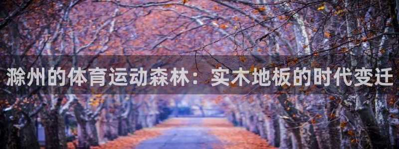 betway西汉姆联官网：滁州的体育运动森林：实木地板的时代变迁