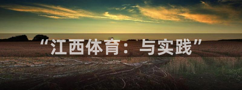 betway西汉姆官网：“江西体育：与实践”