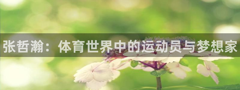betway西汉姆：张哲瀚：体育世界中的运动员与梦想家
